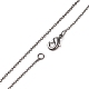 Brass Chain Necklaces MAK-L009-03-3
