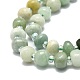 Brins de perles de jade myanmar naturel G-E576-60-3