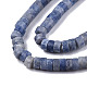 Chapelets de perles en aventurine bleue naturelle G-N326-146-B01-3