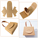WADORN 20 Pack Treat Gift Boxes Foldable Kraft Paper Candy Storage Case Paper Goodie Boxes with Ribbon Handle for Birthday Party Wedding Halloween Christmas CON-WH0094-24A-5