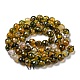 Chapelets de perles d'agate naturelle G-C082-A01-16-3