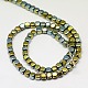 Electroplate Non-magnetic Synthetic Hematite Beads Strands G-J172-2x2mm-06-2