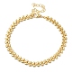 Brass Cob Chain Bracelets for Women BJEW-G672-02G-1