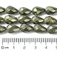 Abalorios de pirita naturales hebras G-D067-J04-3