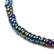 Bracciali con perline intrecciate con filo di nylon BJEW-JB04348-04-2