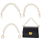 Cinghie del sacchetto del branello della perla d'imitazione di plastica di stile di wadorn 3pcs 3 DIY-WR0002-46-1