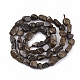 Chapelets de perles en bronzite naturel G-S363-041-2