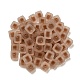Frosted Acrylic European Beads OACR-G012-14D-3