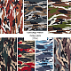 Tissu en coton à motif camouflage DIY-WH0181-72-3