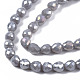Opaque Glass Beads Strands EGLA-T008-16H-3