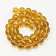 Round Transparent  Glass Beads Strands X-GR8mm13Y-2