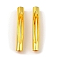 Brass Tube Beads KK-D040-02G-1