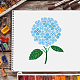 Пластиковые многоразовые шаблоны трафаретов для рисования DIY-WH0172-272-6
