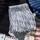 Bordures en dentelle à pampilles en polyester olycraft OCOR-OC0001-10-5