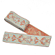 Ethnic style Embroidery Polyester Ribbons OCOR-WH0079-25C-1