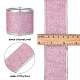 GORGECRAFT 10 Yards Sparkle Ribbon with Wired Edge Glitter Ribbon 2 Inch Pearl Pink Wrapping Gifts & Custom DIY Crafts Decorative Confetti Glitter Wired Ribbons for Gift Wrapping Party Decoration OCOR-WH0071-026C-2