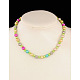 Модные эластичные ожерелья для детей NJEW-JN00428-03-1