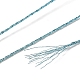 10 ovillo de hilo de bordar de poliéster metálico de 12 cabos OCOR-Q057-A04-3