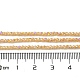 Fili di perle di vertro placcato EGLA-P055-01A-AB02-5