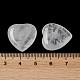 Pierres de palmier en forme de cœur en cristal de quartz naturel G-M416-09F-4