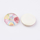 Tempered Glass Cabochons GGLA-22D-11-1