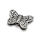 Vintage Alloy Butterfly Beads X-KK-M112-14AS-1