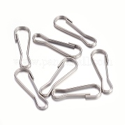 Фурнитура для брелока из нержавеющей стали 304 STAS-O105-02P-28mm