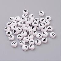 Perline acriliche con foro orizzontale&nbsp;X-PL37C9070-F