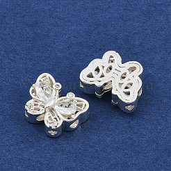 Maglie multifilo con pavé di ottone e zirconi cubici&nbsp;ZIRC-F145-03S-01