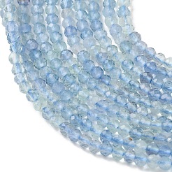 Naturali blu perline fluorite fili&nbsp;GG-CBAE031-A01-2mm