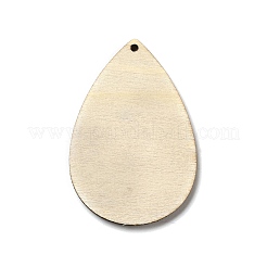 Grands pendentifs en bois imprimé simple face&nbsp;WOOD-H102-03H