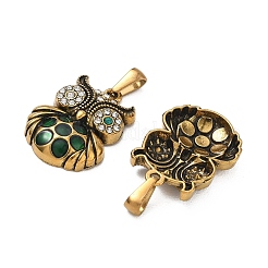 Colgantes de rhinestone de acero inoxidable 304&nbsp;RB-CBA7A56-08AG-03