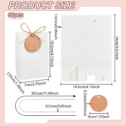 Rechteckige Faltgeschenkboxen aus Papier&nbsp;CON-WH0001-78A