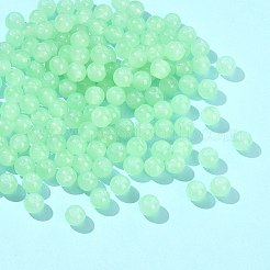 2 brin de perles rondes en verre imitation jade&nbsp;DGLA-FS0001-20D