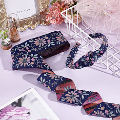 10 yards de rubans de polyester brodés de style ethnique&nbsp;OCOR-WH0067-77B
