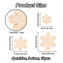 Bandeja de madera para servir&nbsp;AJEW-WH0342-12D