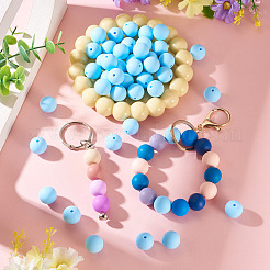 50 pz perline in silicone ecologico per uso alimentare&nbsp;SIL-TADJ0001-03J