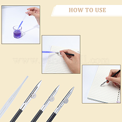 3 Stück 3 Stile Kunst-Lenkstift&nbsp;AJEW-AR0005-46A