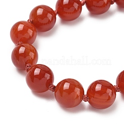 Colliers de perles naturelles cornaline&nbsp;NJEW-S405-16