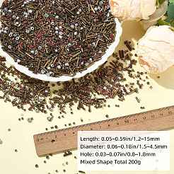 200 g di perline di vetro galvanizzate&nbsp;SEED-SZ0001-026A