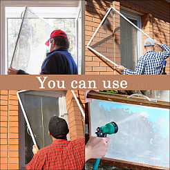 Clips de esquina de resorte de tensión de pantalla de ventana de acero inoxidable&nbsp;AJEW-CN0002-93B