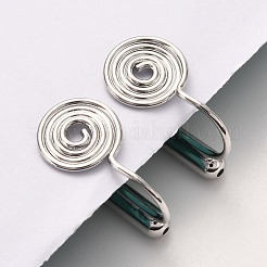 Risultati dei convertitori di orecchini a clip in ottone&nbsp;KK-D060-01P