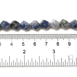 Natürlichen blauen Fleck Steinperlen Stränge&nbsp;G-K382-A12-02