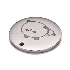 Pendentif en acier inoxydable anti-ternissement&nbsp;STAS-P296-06P