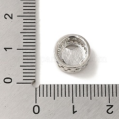 Micro-pavé de laiton plaqué sur support&nbsp;KK-P267-17P