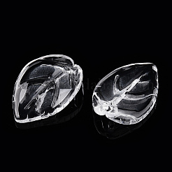 Transparente Blütenblattperlen aus Glas&nbsp;GLAA-N001-12