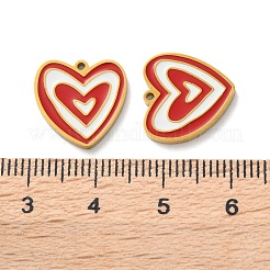 Dijes de esmalte de acero inoxidable 304 con revestimiento iónico (IP)&nbsp;STAS-M102-09G