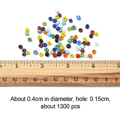 1300 pz 6/0 perline di semi di vetro&nbsp;SEED-YW0002-19A