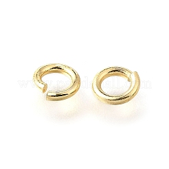 Messing Open Ringe springen&nbsp;X-KK-V007-004G-03