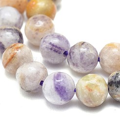 Fili di perline di lepidolite naturale&nbsp;G-F674-01-4mm